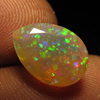8x11mm -The Most Best High Quality in The World - Ethiopian Opal - Super Sparkle Faceted Cut Stone Unique Pcs Have Amazing Full Flashy Multy Fire